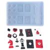 Hand Made Chess and Card Molds Silicone Casting Mold for DIY Game Crafts