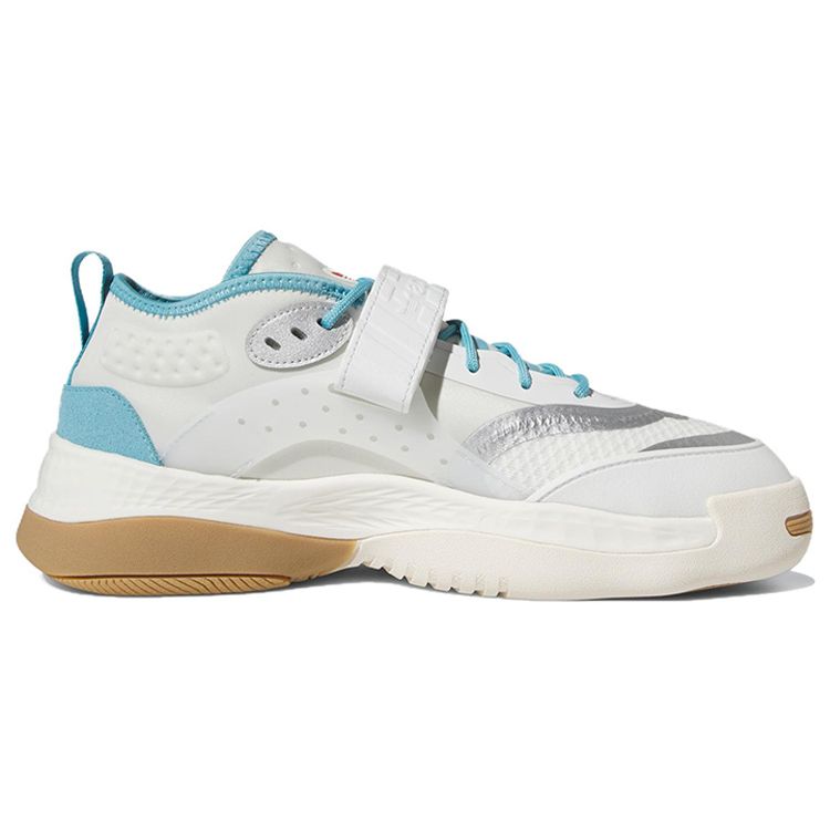 Adidas Originals Streetball 3 Tpu Rubber Sports Classic Shock Absorption Non-Slip Wear-Resistant Low-Top Lifestyle Casual Shoes FZ5814