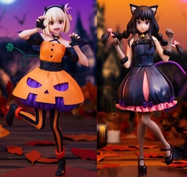 Chisaku Nishikigi & Takina Inoue Figures BRILLIANT Lycoris Recoil Halloween Ver. [Set of 2]