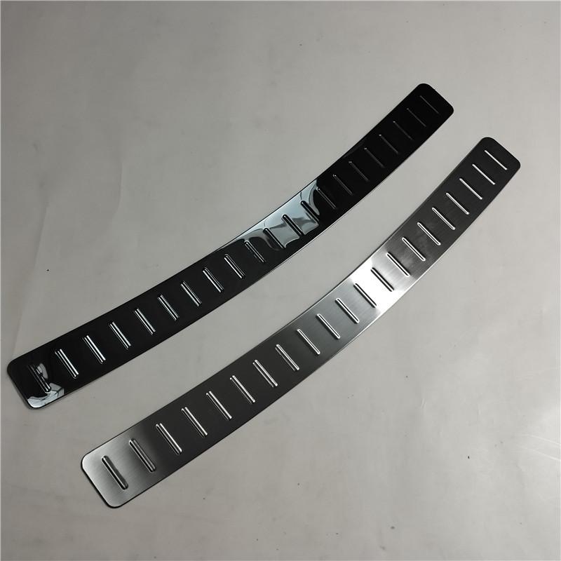 For 2012- Opel Mokka Vauxhall Mokka X Stainless Steel Car Door Rear Bumper Protector Sill Trunk Tread Plate Trim Car Styling