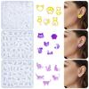 Elegant Sturdy Silicone Cats Earring Mould for Jewelry Making Accessory for Crafting Supplies Home Accessories