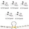 6/7/8 Speed Universal Bicycle Chain Connector Mountain Road Bike Chain Quick Link Connecting Master Cycling Part