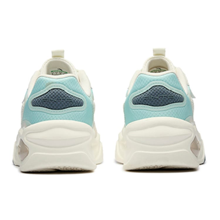 Anta Tianxing Mesh Abrasion Resistant Abrasion Resistant Low top Sports Casual Shoes Men's White Blue Gray 112238091R-2