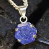 Sterling Silver CERTIFIED Natural Purple Fancy 30.45 Ct Tanzanite Gems Pendant MY.PD-176-NS