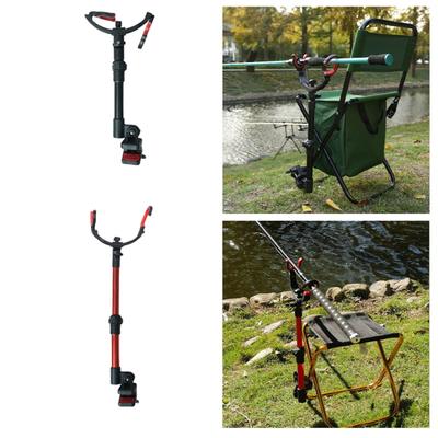 Fishing Rod Holder for Chair Telescopic Fishing Tool for Canoe Outdoor Kayak