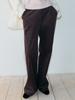 ETMON Corduroy Flare Pants, Brown