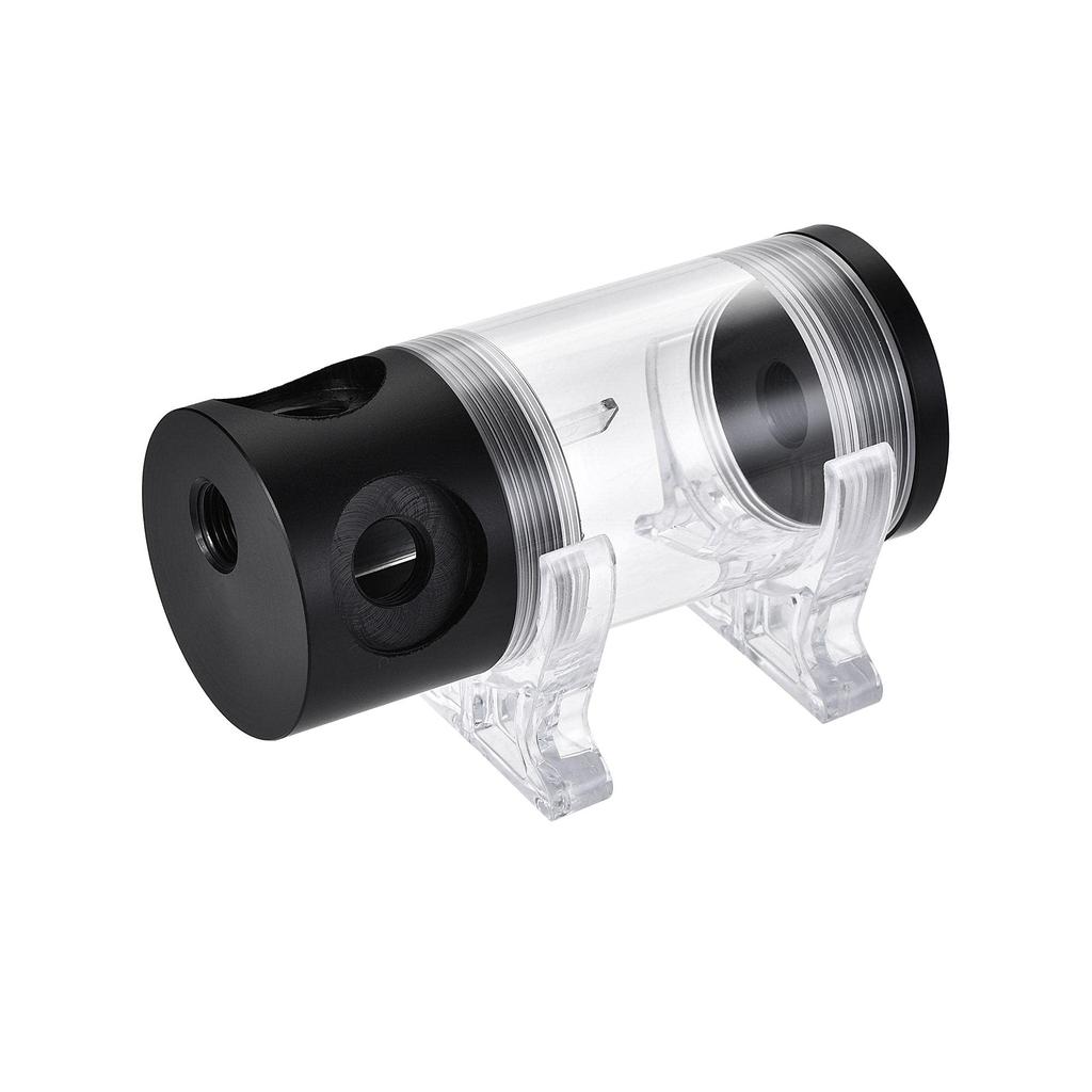 Uxcell Water Cooling Tank with Acrylic and POM, 1 Input 3 Output, 50 Mm X 110 Mm, for Computer CPU Cooling