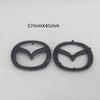 1 pz 3D per Mazda 57x45mm 67x53mm Emblema Auto Centro Volante Badge adesivo Sticker sterzo Volante Badge Decalcomania styling auto ydjcv00