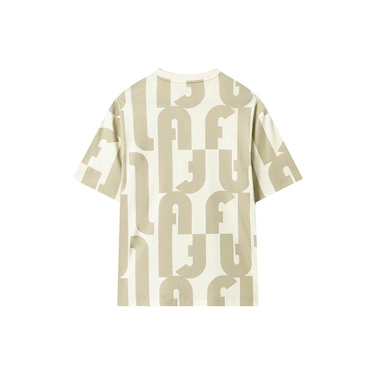 New FILA T Shirts Men's Ecru F11M319106F-IV