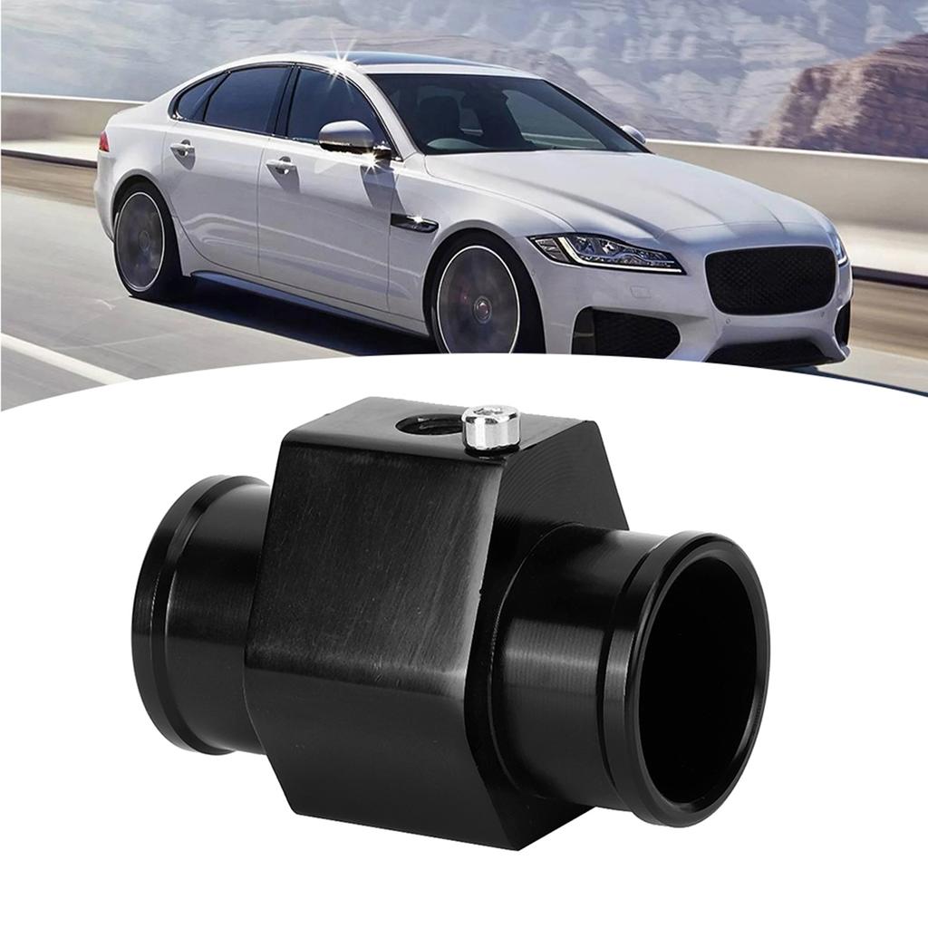 Water Temp Joint Pipe Temperature Gauge Meter Radiator Sensor Hose Adapter 34 mm 1.34in