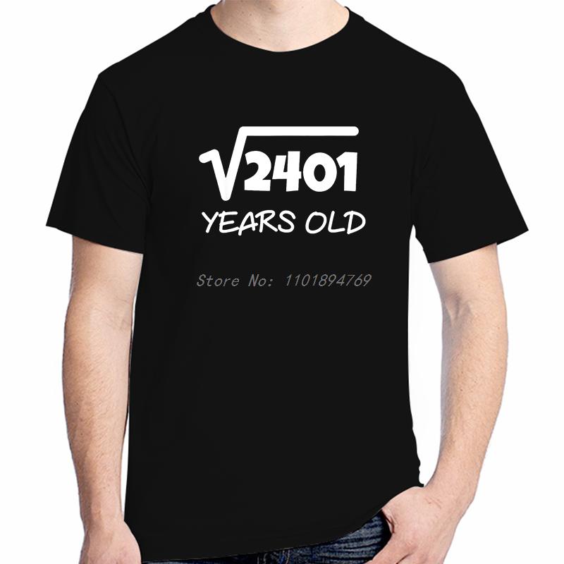 49th Birthday Graphic T Shirts Cotton Streetwear Short Sleeve Tshirts New Shirts And Tshirts Birthday Gifts Print T Shirt