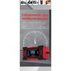 6A 12V Intelligent Car Battery Charger Car and Motorcycle Battery Charging Unit Lead-Acid Battery Repair LCD Display