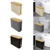 Bamboo Toilet Paper Storage Toilet Roll Storage Box Bathroom Organizer
