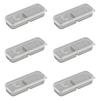 1/3/6Pcs Food Fruit Storage Box Multiple Compartments BPA Free Transparent Design Portable Refrigerator Freezer Organizer