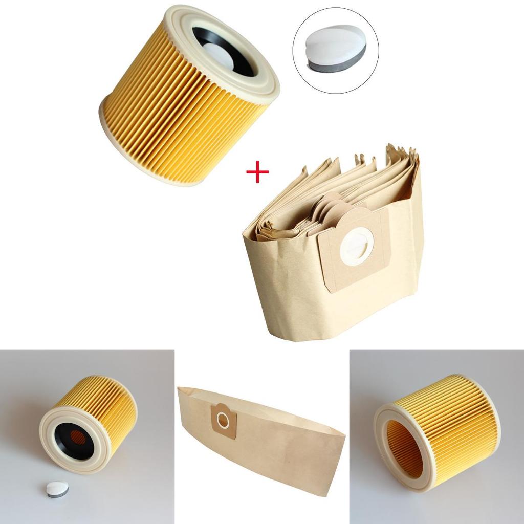 For Karcher Hepa Vacuum Filter With Dust Collection Bag For Residential Use