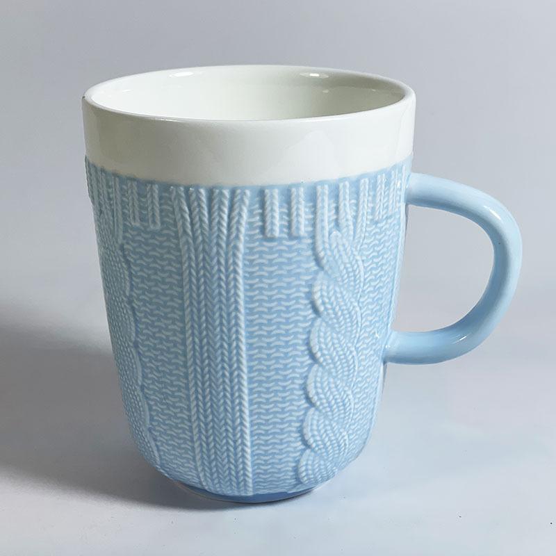 Knitted Ceramic Woolen Yarn Mug Cozy Mug Cup