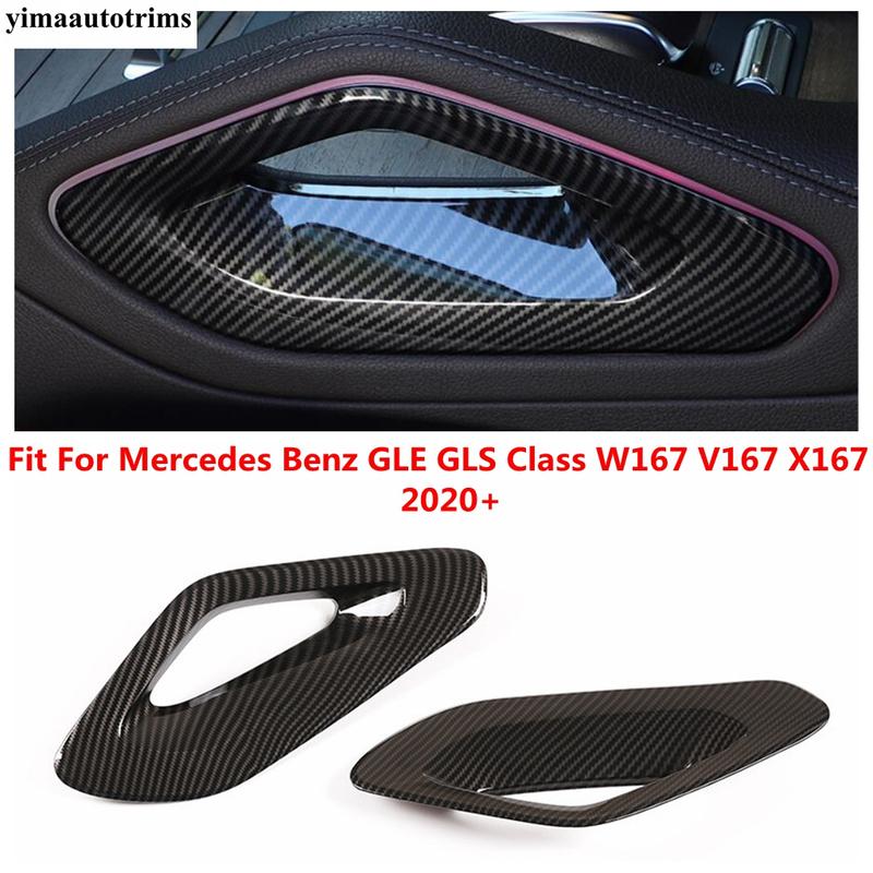 ABS Central Console Gear Shift Box Side Frame Sequ Cover Trim Accessories For Benz GLE GLS Class W167 V167 X167  -