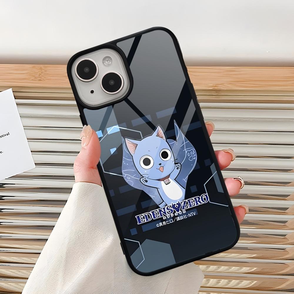 

Чехол для телефона EDENS ZERO из аниме для iPhone 16 Pro 15 Pro Max 14 12 11 13 Mini 8 7 Plus X Xs XR PC+TPU Дизайнерская крышка iPhone15 Plus