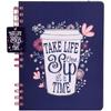 Doodle Morning Glory A5 Size Notebook, 80GSM (Multicolour)