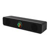 Kompakter Bluetooth-Multi-Device-Lautsprecher mit kabelgebundenem Subwoofer für Desktop, Telefon und Laptop