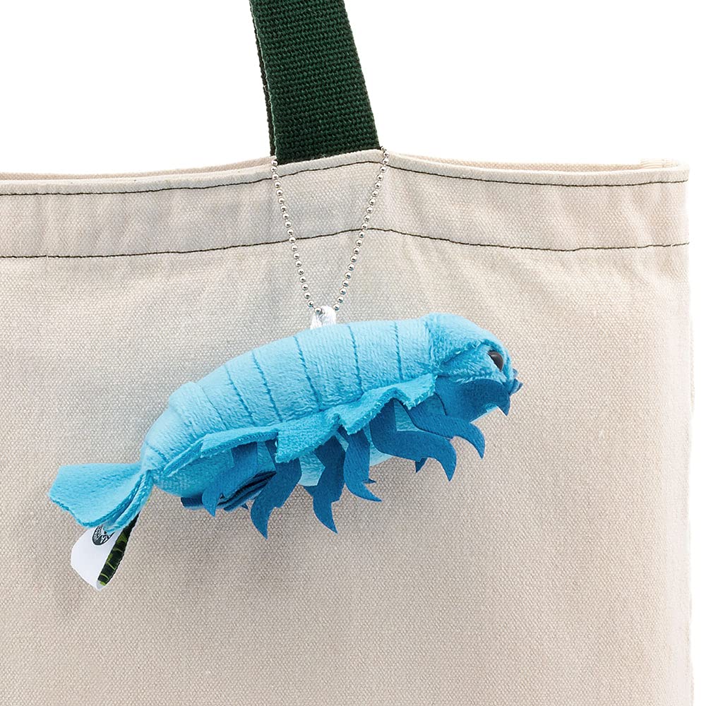COLORATA Giant Isopod Plush Mascot (Realistic Deep-Sea CreatureWith Chain) Cute Keychain Doll Gift (Twice Tested) Christmas Present