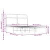 Bed Frame Without Mattress 120 X 200 Cm Brown Oak Effect