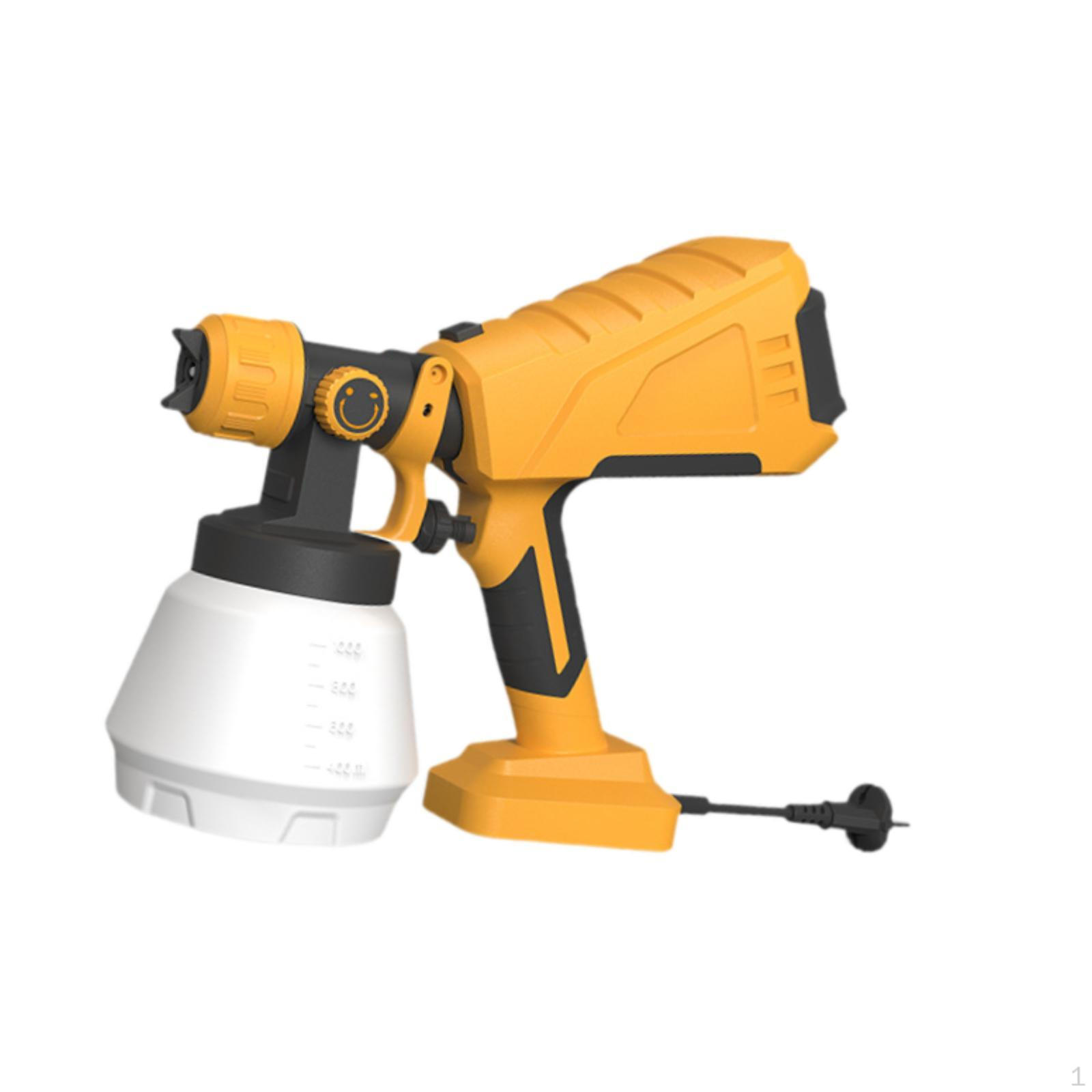 

Электрический распылитель краски 1000 мл ручной распылитель краски для внутренних работ дома велосипеды желтый жёлтый