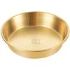 304 Stainless Steel Asian Sauce Dishes Gold Dip Bowls Seasoning Serving Tray Spice Plates For Pickled Vegetables Fries Tableware