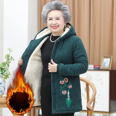 Palton de toamnă de iarnă pentru bunicuțe femei.