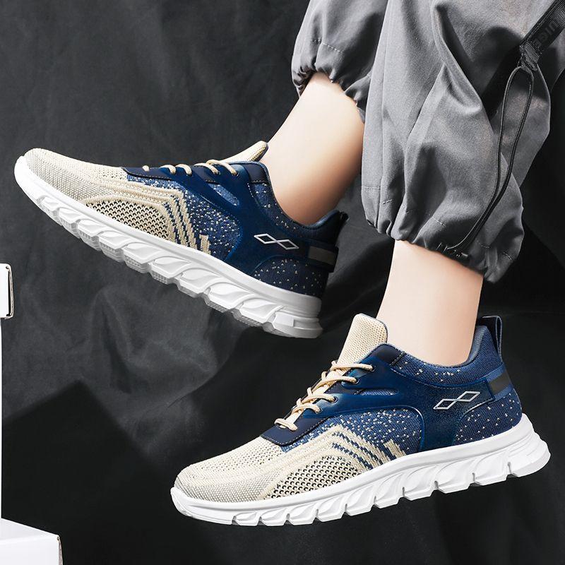 Breathable Running Mesh Upper Men's Casual Sneakers Original Fashion Basketball Trends 2025 Jogging Light Gym Male Sports Shoes
