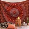 Vintage Ethnic Style Tapestry Elegant Printing Bohemian Style Bedroom And Living Room Decorative Tapestry