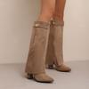 Women's Pointed Toe Knee High Boots Tall Fashion Boots for Fall Winter Everyday Wear