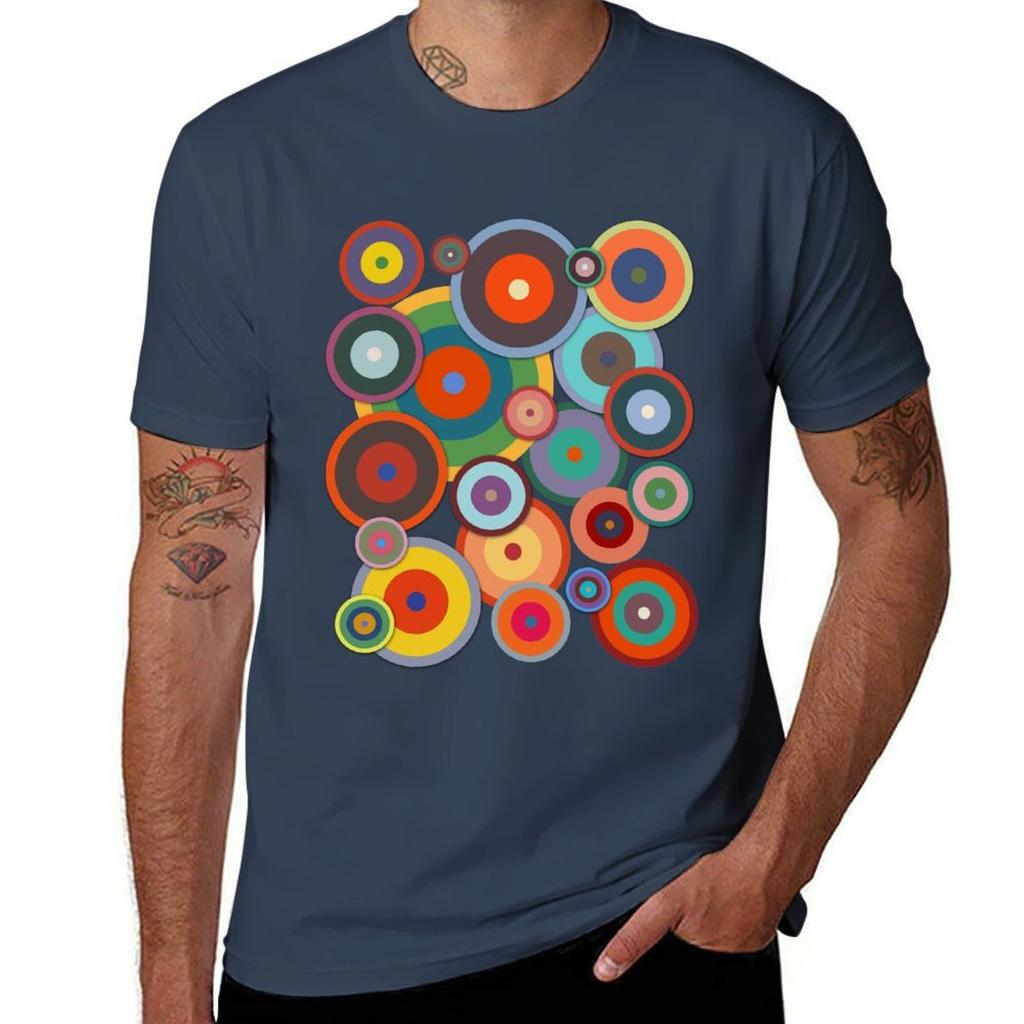 Kandinsky 3 Tshirt Plus Size Everyday Tee Shirt Tshirt