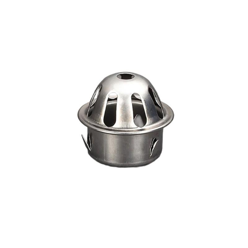 

Steel Rounded Drain with Anti Animal Design Drainage Insert High Capacity Water Removal for Balcony Roof Outdoor Use