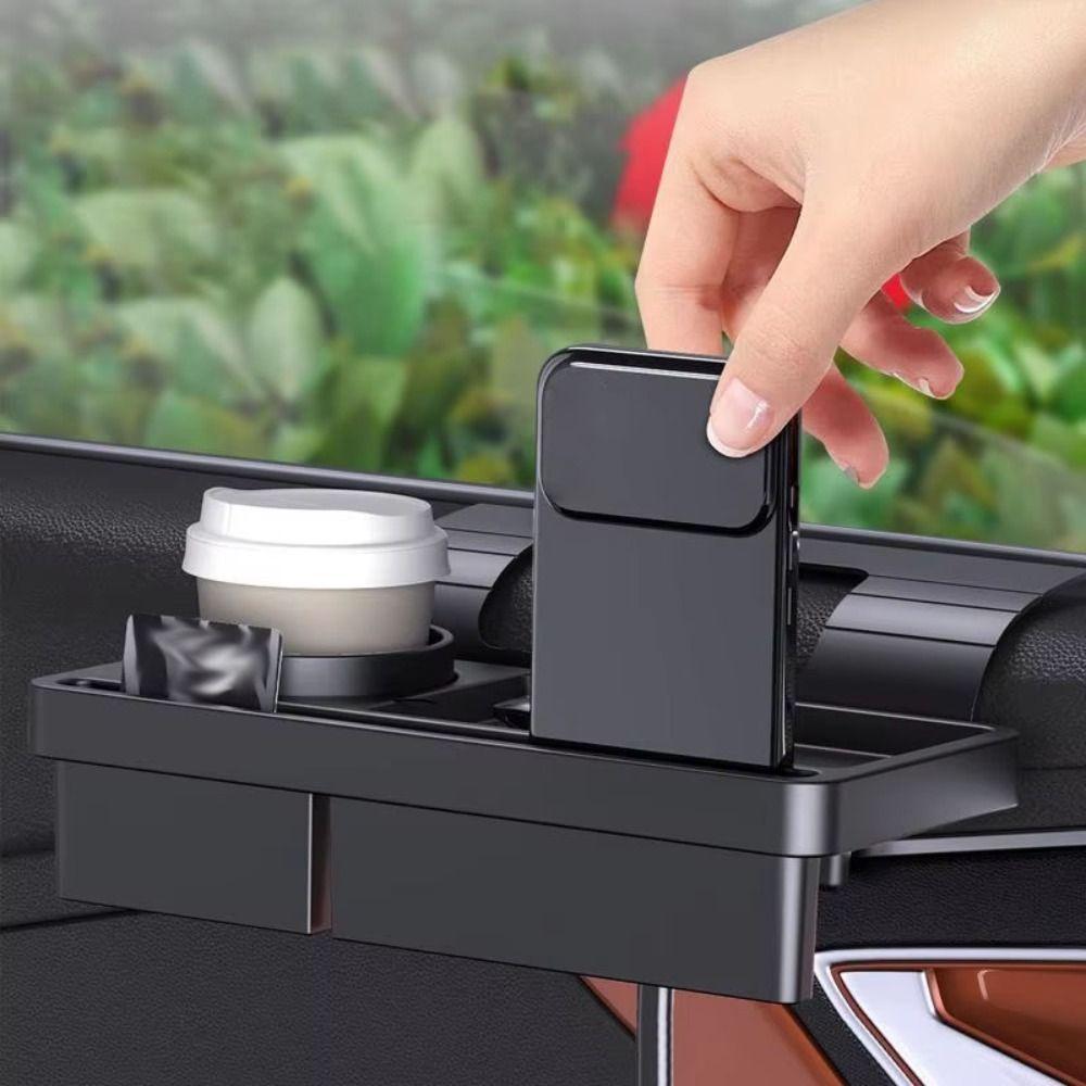 Storage Box Cup Holder Storage Barrel Pocket Multi Functional Storage Box Car Storage  Car Interior