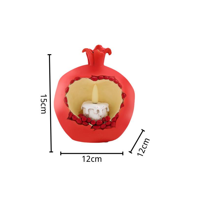 

Украшения из смолы, светодиодные фонари, имитация свечей, подсвечник в форме фруктов, скульптура, предметы интерьера, аксессуары для декора