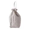 Nitori Drawstring GY 2116100007905 Pouch, Large, L, IB02,