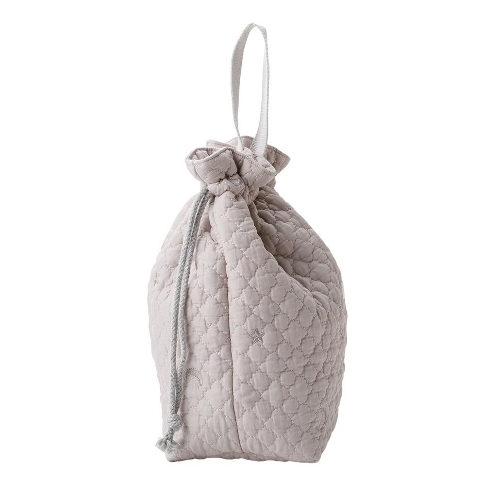 Nitori Drawstring GY 2116100007905 Pouch, Large, L, IB02,