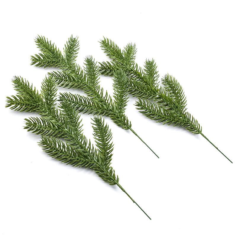 20/50pcs Artificial plants decorative flowers wreaths christmas tree household products vases decoration diy navidad Garland Box