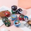 10 Stück Festliche Weihnachts-Kerzengläser - Metall-Blechdosen, 2,2 oz, Perfekt für Kerzenherstellung, Dekorationen, Party und Geschenkgläser
