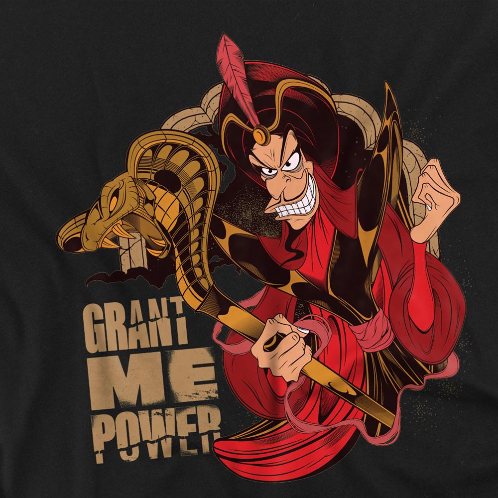 Disney Villains Unisex Adult Grant Me Power Jafar T-Shirt