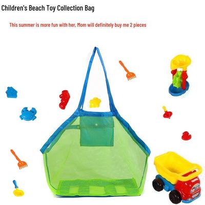 Children's Beach Sand Toy Mesh Storage Bag