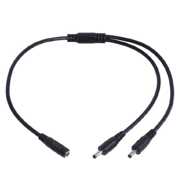 3.5 x 1.35mm Female to Male CCTV Connector Cord Power Extension Line for Fan