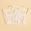 Women Waistband Corset Belt Under Bust Waist Cincher Mesh Party Clubwear Elegant