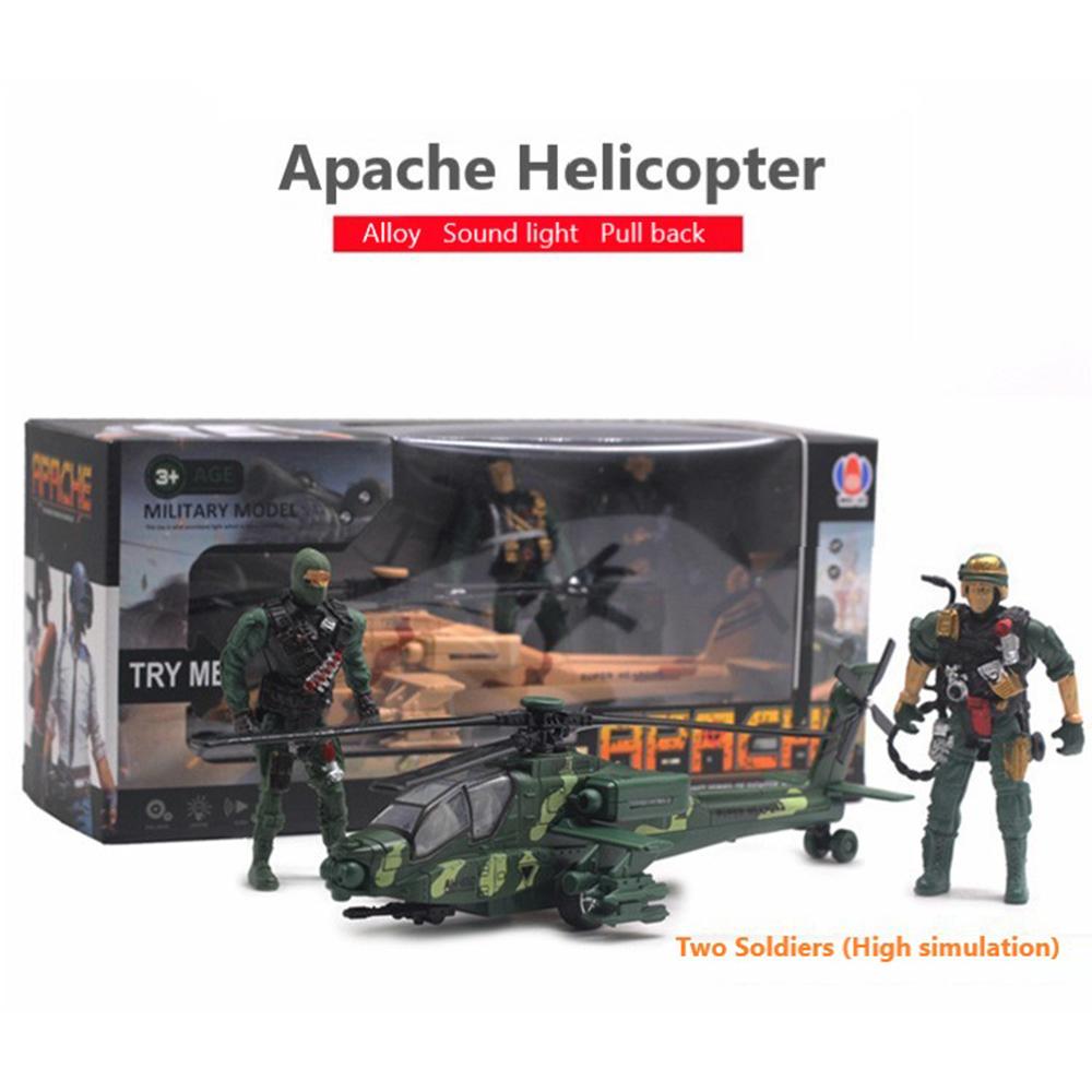 Pressure Casting Alloy Simulation Aircraft Model, Fighter Jet, Rear Pull, Baby Sound Lamp, Children's Aircraft, Toy Aircraft Model