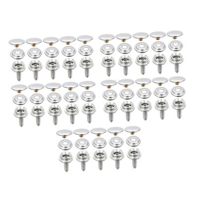 Druckknöpfe DIY Leder Nieten und Druckknöpfe Marinequalität für Möbel