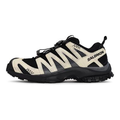 SALOMON XA PRO 3D LA YAUTE Breathable Low Top Running Shoes Unisex Black Gray Yellow 416174(Team80-S-BOX)