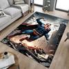 1pc Superman, Cityscape Carpet, for Home & Office Decor, Desk Chair Carpet, Festive GiftL1423