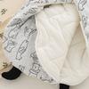 Infant Swaddle Sleep Sack With Cotton Padding Newborns 0-12 Months Winter Warm Security Wrap