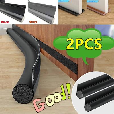 2/1PCS Door Bottom Sealing Strip Windproof Waterproof Strip Door Under Wind Shield Insulated House Acoustic Foam Sealing Strips